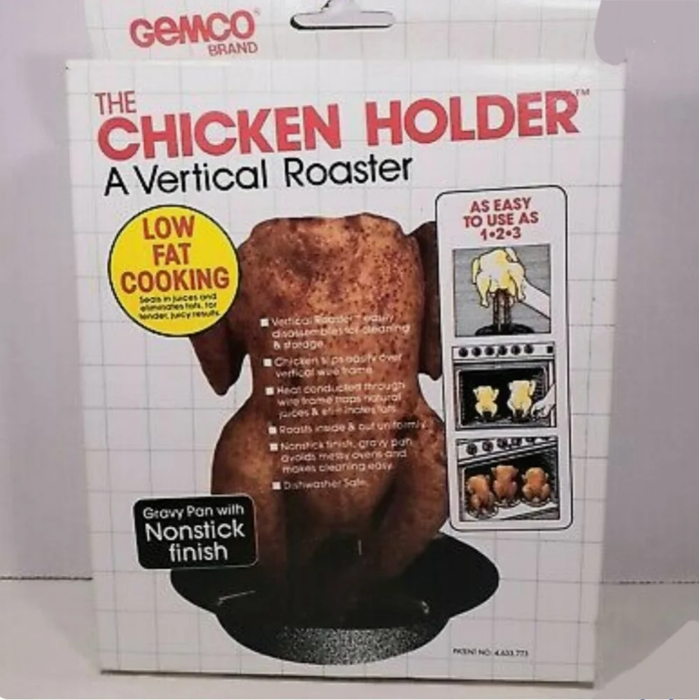 COOKBOOK & CHICKEN VERTICAL COOKER